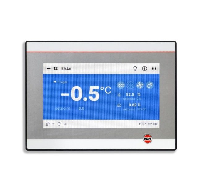 MC3 7inch Touchscreen example