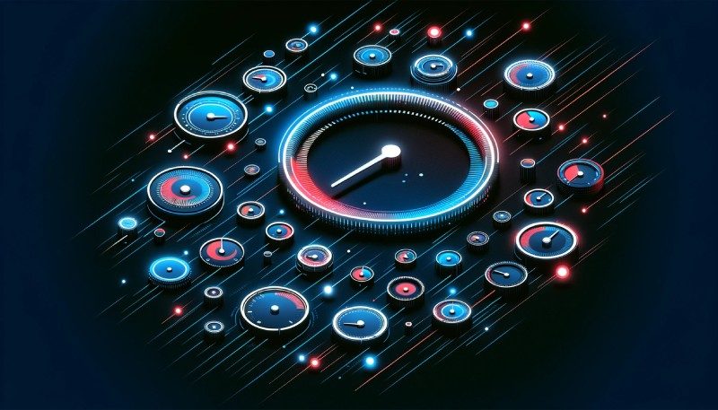 process-engineering-gauges-dials-800w Illustration of gauges and dials